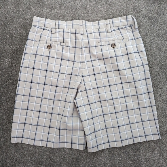 IZOD plaid print golf shorts for men size 34 - Picture 7 of 8
